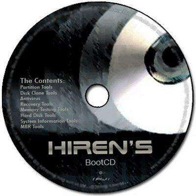 Hirens Boot CD for USB Bootable v.12.01
